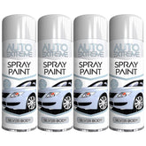 4X Auto Extreme Paint Silver Spray Paint 250ml Spray Paint